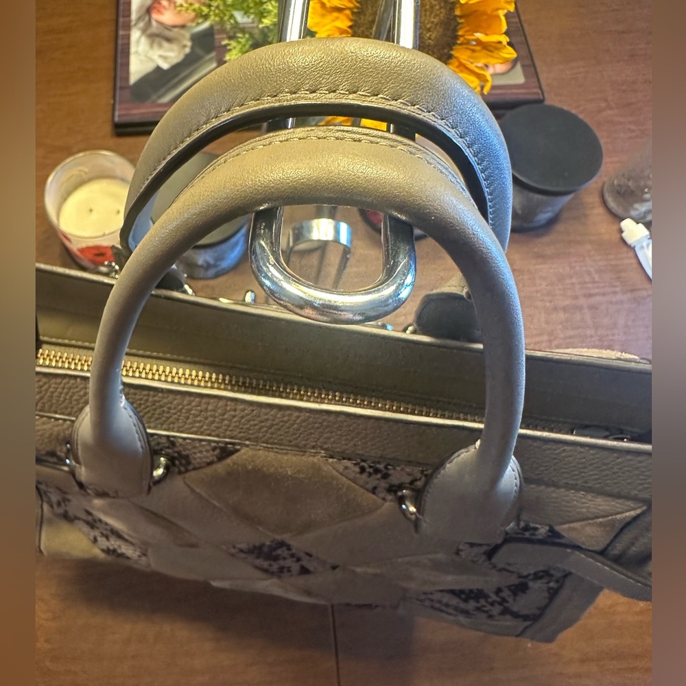 Coach Patchwork Swagger 27 Satchel / Crossbody Euc - image 6